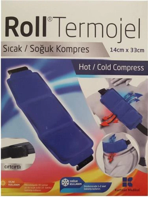 Roll Termojel Sıcak Soğuk Kompres 14 cm x 33 cm