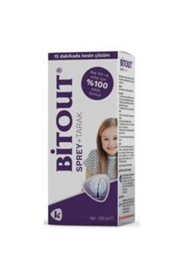 Bit Out Bit Spreyi Çelik Tarak Hediyeli