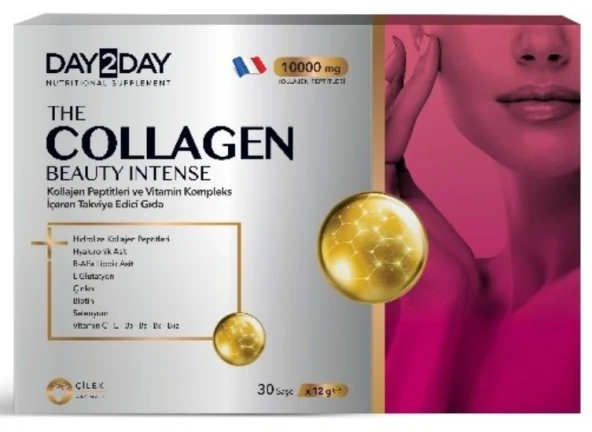 Day2Day The Collagen Beauty Intense 12g x 30 Saşe | Çilek Aromalı