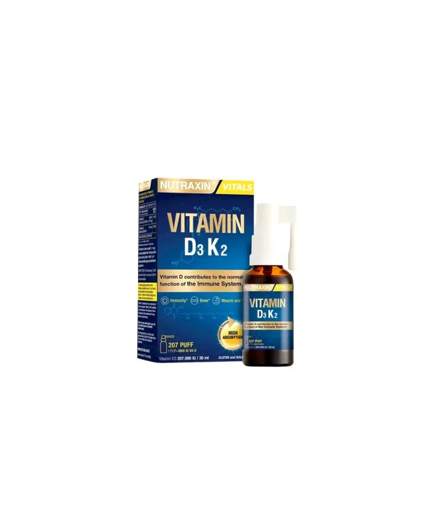 Nutraxin Vitamin D3K2 Sprey 30 ml