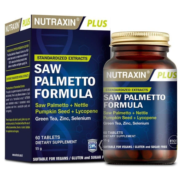 Nutraxin Saw Palmetto Formula 60 Tablet