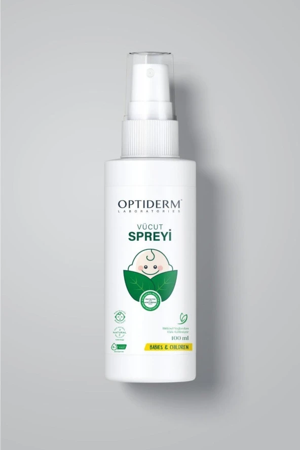 OPTİDERM 100 Doğal Sinek Kovucu&vücut Koruyucu Çocuk Spreyi 100ml