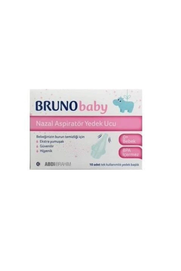 Bruno Baby Nazal Aspiratör Yedek Ucu 10lu