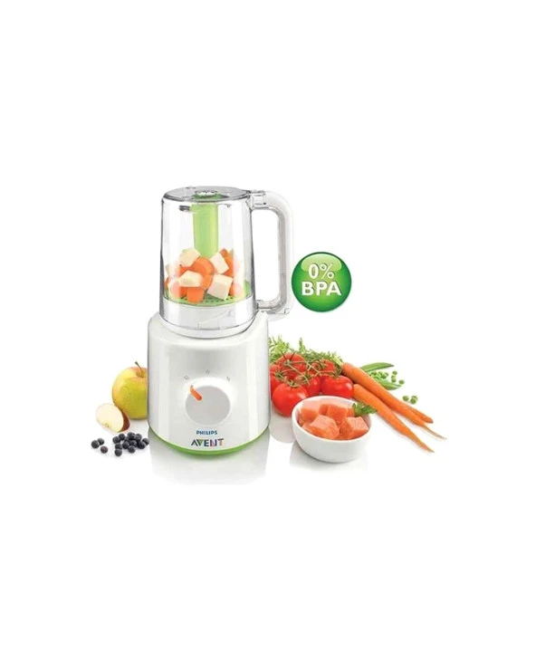 Philips Avent Wasabi Hızlı Pişirici Ve Blender Scf870/20