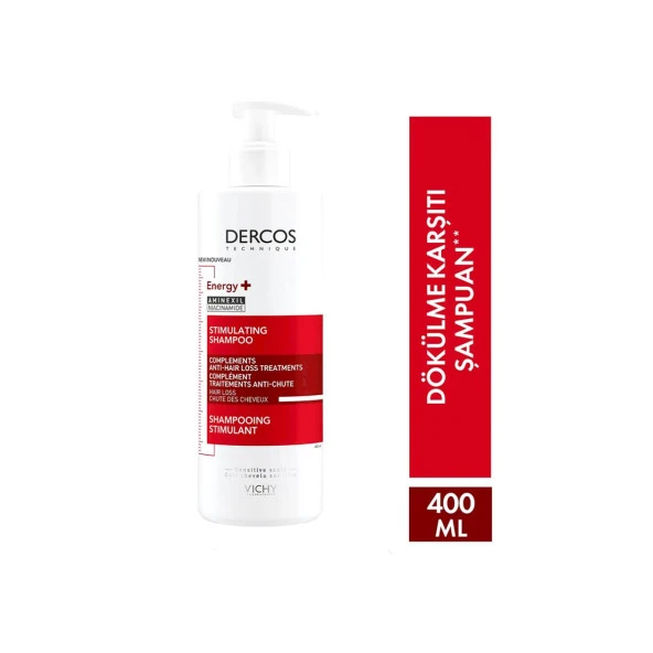 Vichy Dercos Energisant Şampuan Dökülme Karşıtı 400 ml