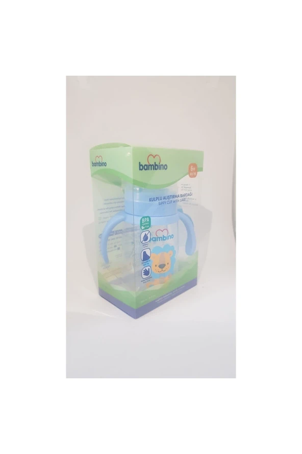 Bambino Kuplu Alıştırma Bardağı 250 ml P6259