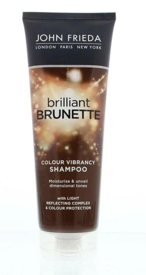 John Frieda Brilliant Brunette Kahverengi Saçlara Özel Renk Koruyucu Şampuan 250 ml