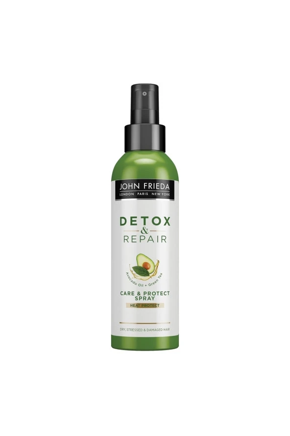 John Frieda Detox Repair Kuru ve Yıpranmış Saçlar için Güçlendirici Koruyucu Sprey 200 ml