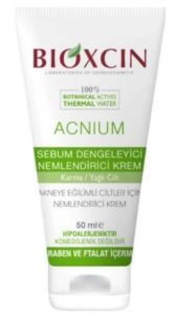 Bioxcin Acnium Sebum Dengeleyici Nemlendirici Krem 50ml