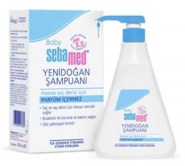 Sebamed Baby Yeni Doğan Şampuanı 500ml | Hassas Saç Derisi ürün görseli