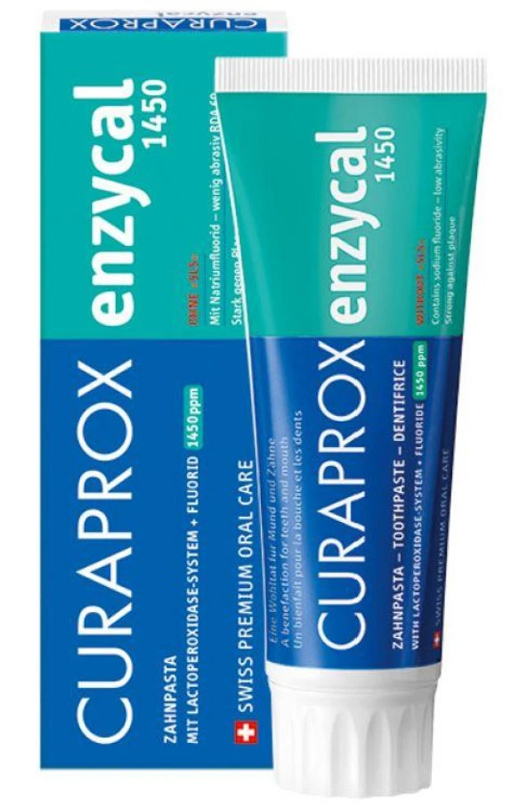 Curaprox Enzycal 1450ppm Diş Macunu 75ml