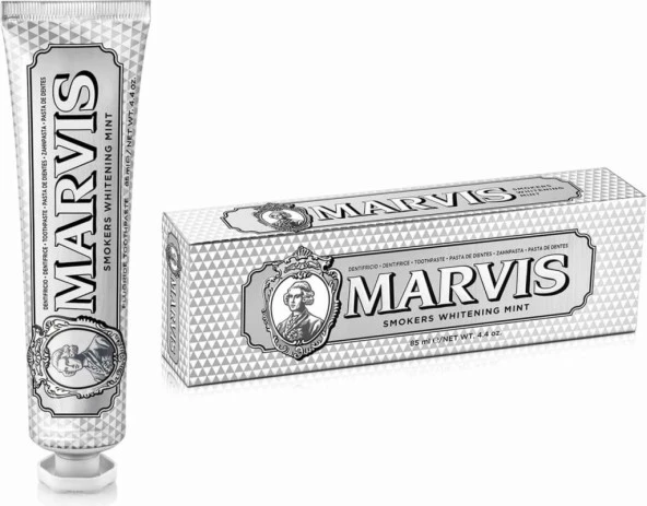 Marvis Diş Macunu Smokers Whitening Mint 85ml | Sigara İçenlere Özel