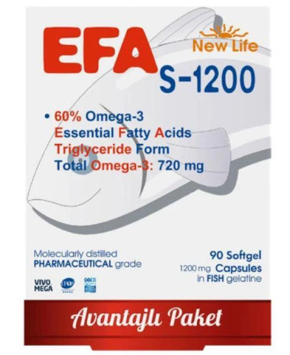 New Life Efa S-1200 90 Softjel | Avantajlı Paket