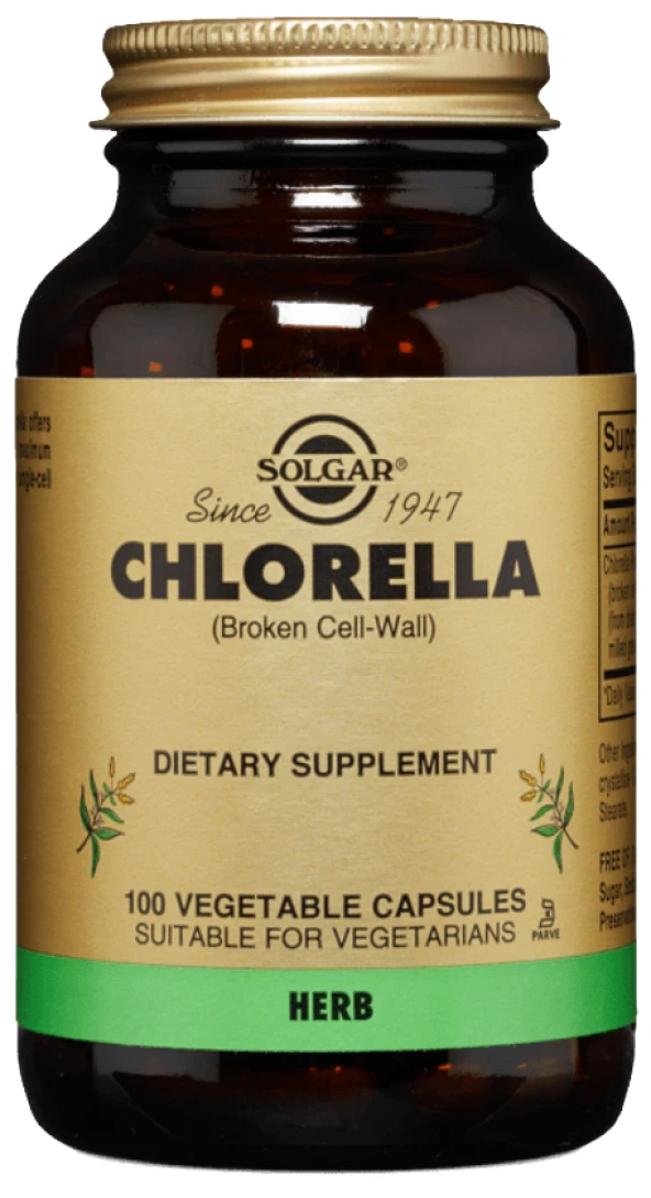 Solgar Chlorella 100 Kapsül