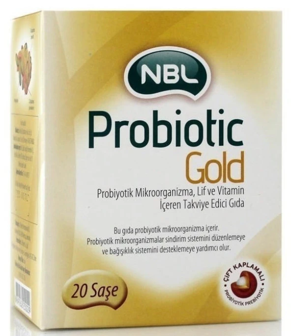Nbl Probiotic Gold 20 Saşe ürün görseli