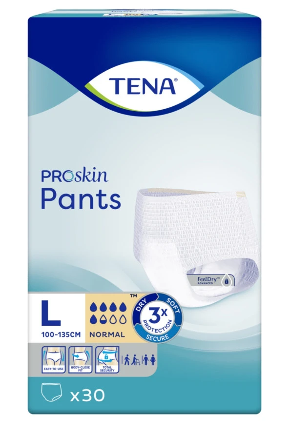 Tena Pants Külot Yetişkin Hasta Bezi Large 30'lu Paket