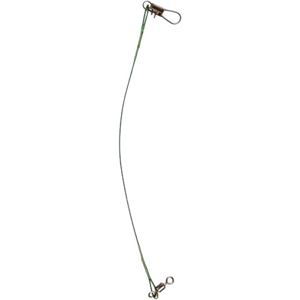 Aquaav Black Nikel Klipsli Fırdöndülü Çelik Tel 15 cm 5'li Paket - 2