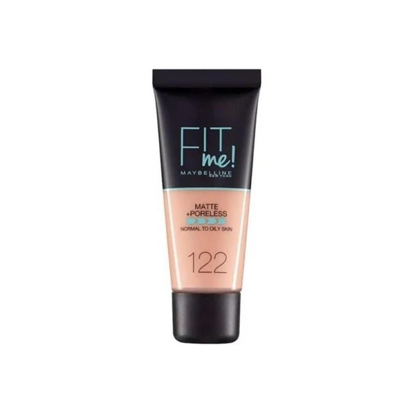 Real Techniques RT-1711 Mucize Makyaj Süngeri ve Maybelline New York Mat Fondöten Fit Me Matte Poreless Foundation No: 122 2li Set - 2