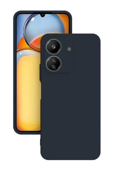 Xiaomi Redmi 13C Kılıf Kamera Korumalı Silikon Rubber Arka Kapak - 4