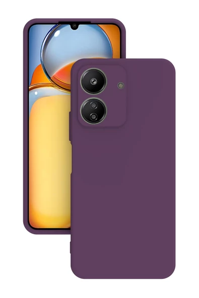 Xiaomi Redmi 13C Kılıf Kamera Korumalı Silikon Rubber Arka Kapak - 7