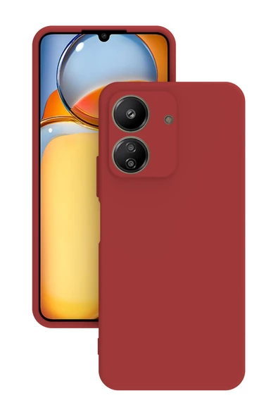 Xiaomi Redmi 13C Kılıf Kamera Korumalı Silikon Rubber Arka Kapak - 3