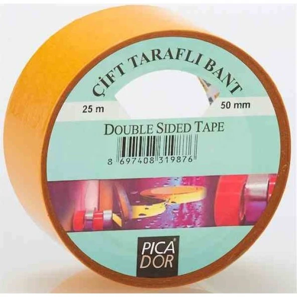 Picador Çift Taraflı 4101 Pp Hotmelt Bant 50Mm X 25 m