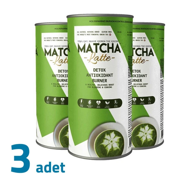 Matcha Premium Japanese Matcha Latte Form Çayı 20 x 7GR x 3 Kutu