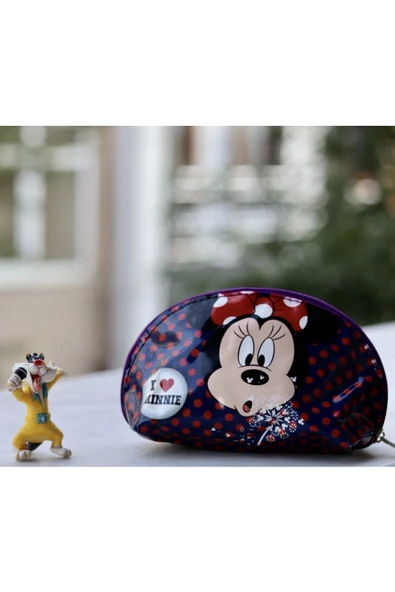 Mickey Mouse Siyah Beyaz Makyaj ve Süs Çantası Şahmat-2021 - 3