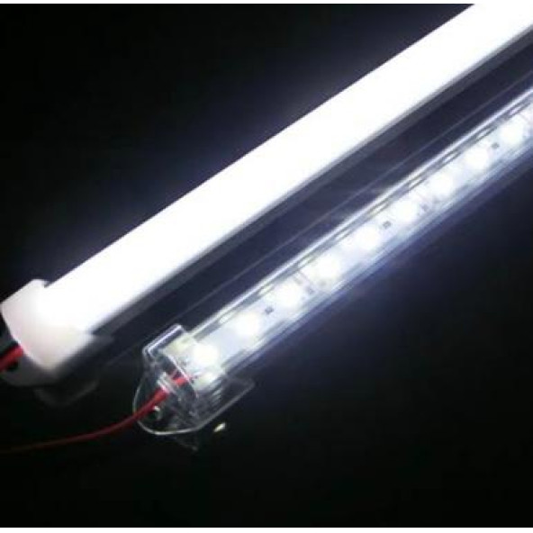 Digielektro Barled 24 Volt Çubuk LED 72 Ledli Beyaz Renk 5730 Kasalı OpakMat Kapak 100Cm - 2