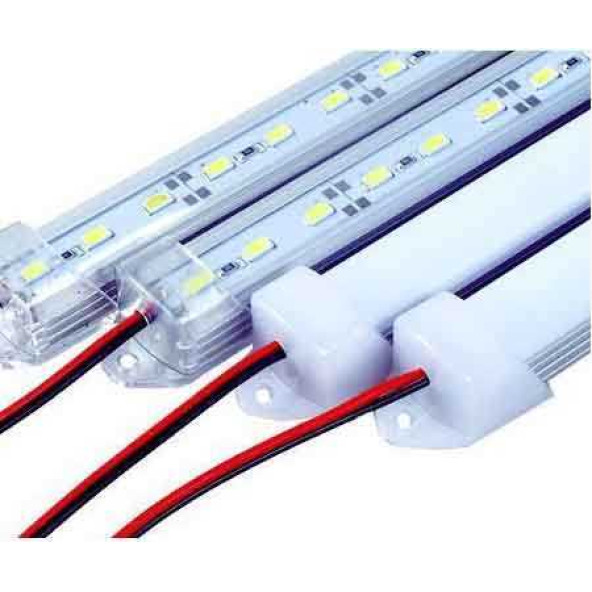 Digielektro Barled 24 Volt Çubuk LED 72 Ledli Beyaz Renk 5730 Kasalı OpakMat Kapak 100Cm - 3