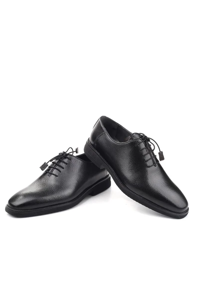 Benart 0066 Hakiki Deri Bağcıklı Günlük Erkek Ayakkabı - Resim 5