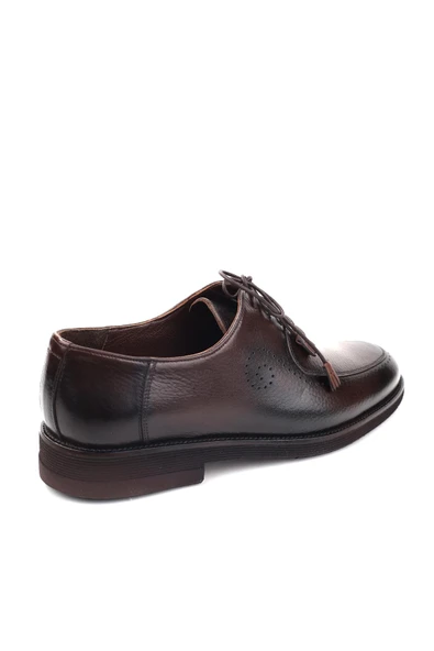 Benart 0605 Hakiki Deri Bağcıklı Günlük Erkek Ayakkabı - Resim 6