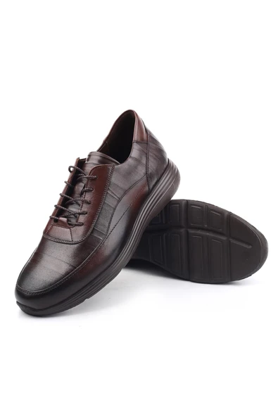 Benart 744 Deri Bağcıklı Günlük Erkek Ayakkabı - Resim 8