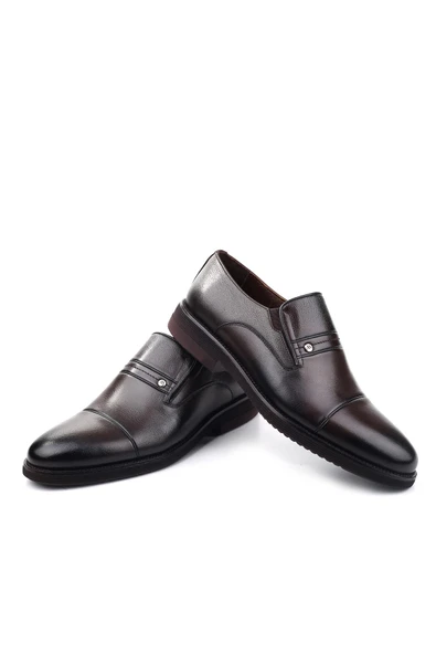 Benart 89 Hakiki Deri Bağcıksız Günlük Erkek Ayakkabı - Resim 6