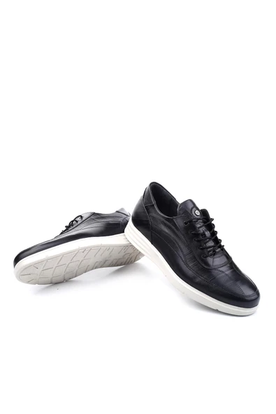 Benart 743 Hakiki Deri Bağcıklı Günlük Erkek Ayakkabı - Resim 4