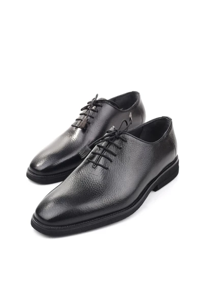 Benart 0066 Hakiki Deri Bağcıklı Günlük Erkek Ayakkabı - Resim 3