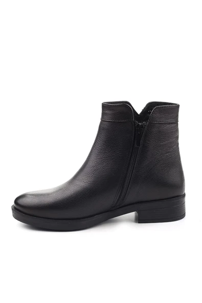 Castle Black 21893-1 Termo Taban Hakiki Deri Günlük Kadın Bot - Resim 3