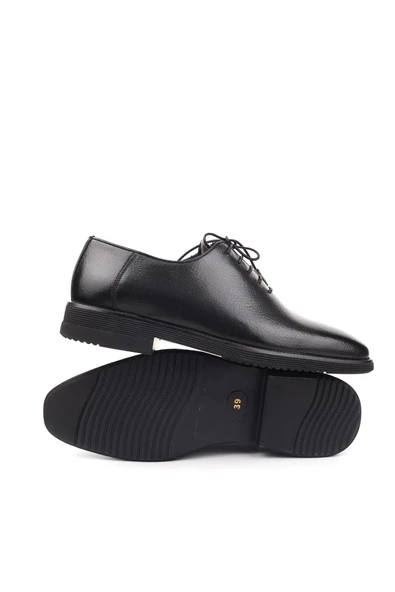 Benart 0066 Hakiki Deri Bağcıklı Günlük Erkek Ayakkabı - Resim 9