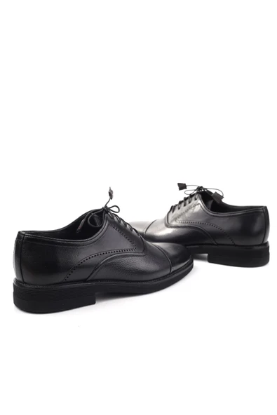 Benart 0137 Hakiki Deri Bağcıklı Günlük Erkek Ayakkabı - Resim 7