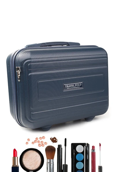 Travel Polo A1017 Kadın Makyaj El Valizi Seyahat Çantası - Resim 3