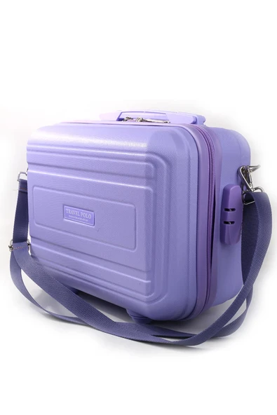 Travel Polo A1017 Kadın Makyaj El Valizi Seyahat Çantası - Resim 12