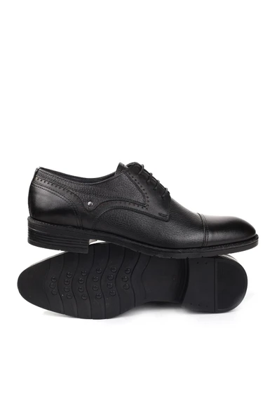 Smart 1621 Hakiki Deri Bağcıklı Klasik Erkek Ayakkabı - Resim 7