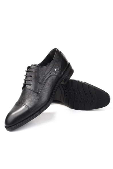 Smart 1621 Hakiki Deri Bağcıklı Klasik Erkek Ayakkabı - Resim 4