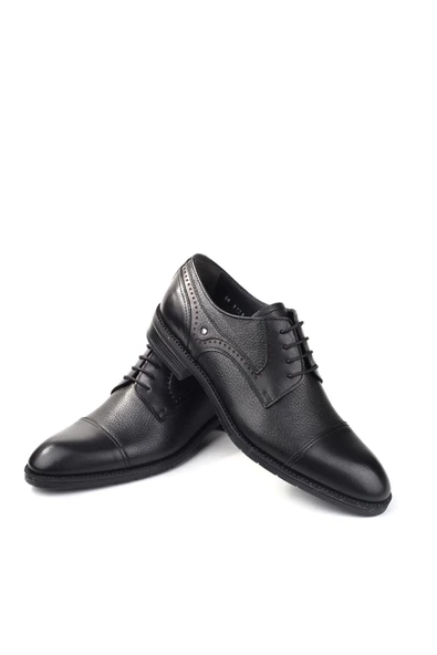 Smart 1621 Hakiki Deri Bağcıklı Klasik Erkek Ayakkabı - Resim 6