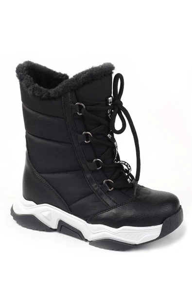 Papuç Sepeti 3474 Erkek Çocuk İçi Yünlü Termo Taban Kar Botu ürün görseli 1