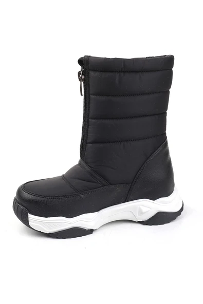 Papuç Sepeti 3473 Çocuk İçi Yünlü Termo Taban Kar Botu - Resim 2