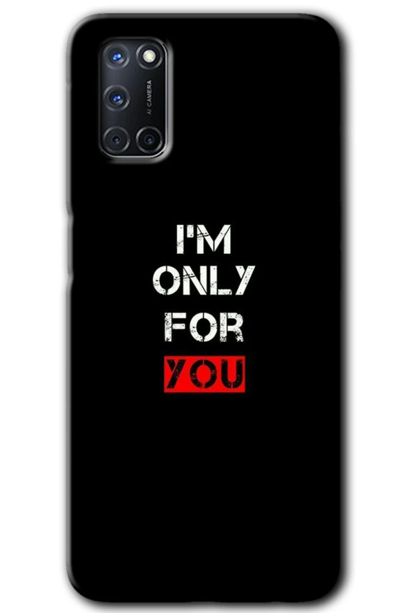 Oppo A52 Kılıf HD Desen Baskılı Arka Kapak - For You