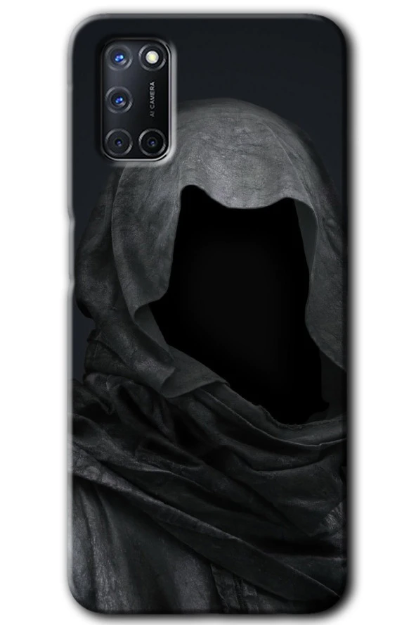 Oppo A52 Kılıf HD Desen Baskılı Arka Kapak - Death