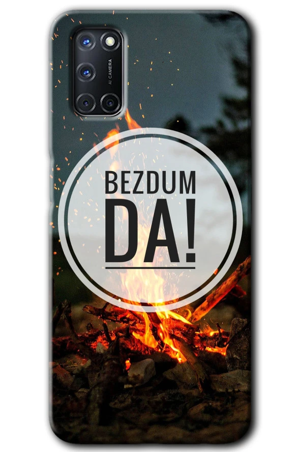 Oppo A52 Kılıf HD Desen Baskılı Arka Kapak - Bezdum Da
