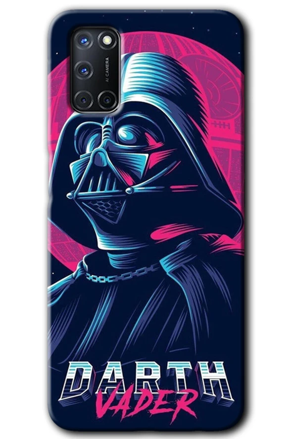 Oppo A72 Kılıf HD Desen Baskılı Arka Kapak - Darth Vader